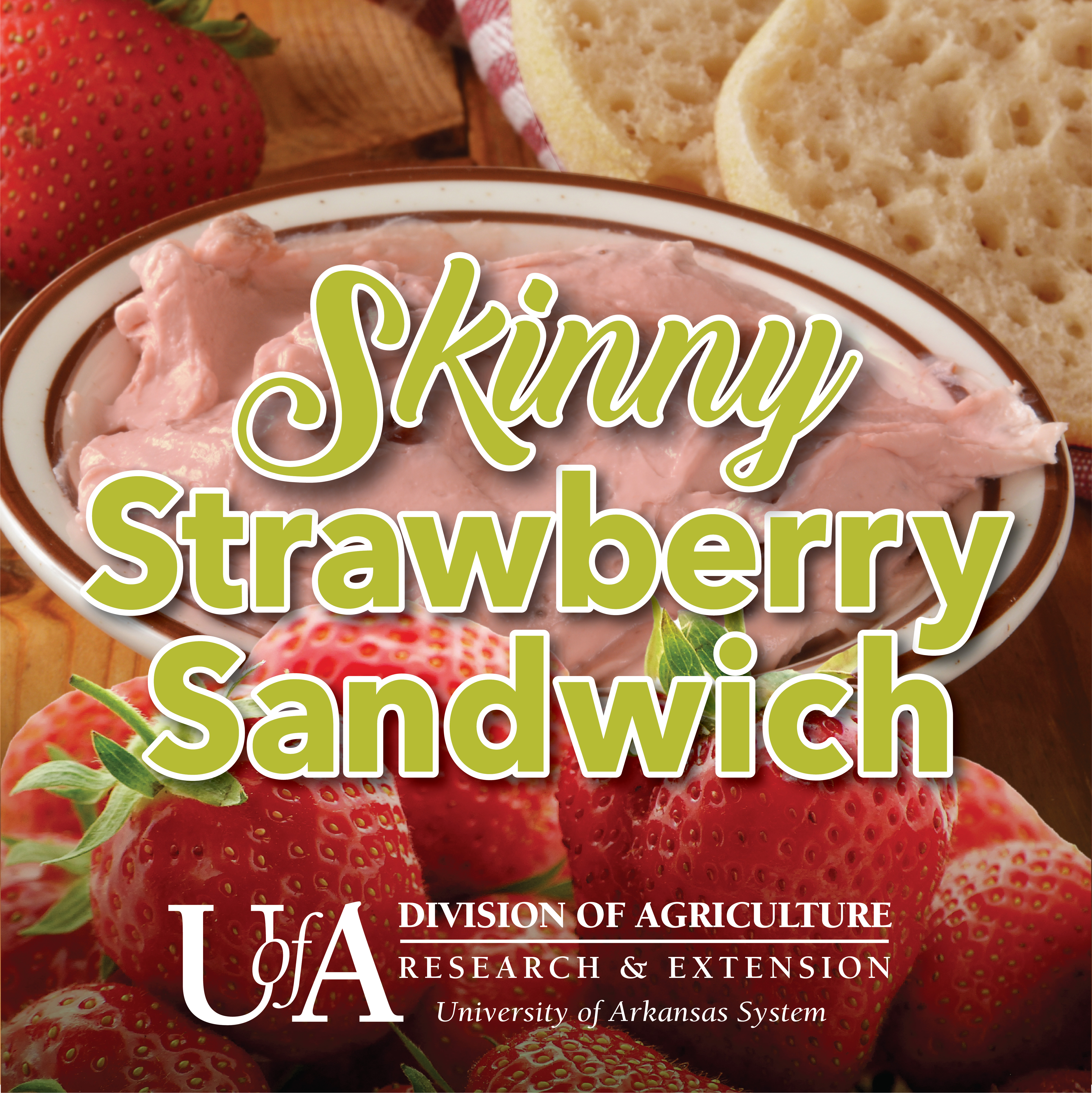 Skinny Strawberry Sandwiches