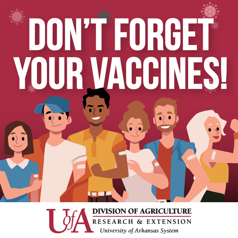 Don't forget your vaccines!